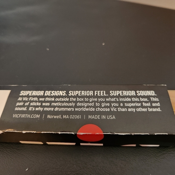 Vic Firth The Perfect Pair Signature Jen Ledger Made In USA Drumsticks(2) - Picture 4 of 8